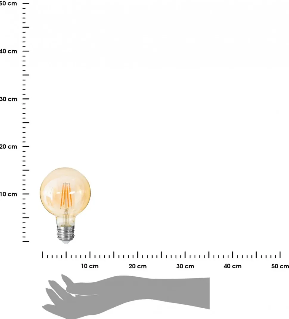 Żarówka LED Amber Straight E27 4,2W