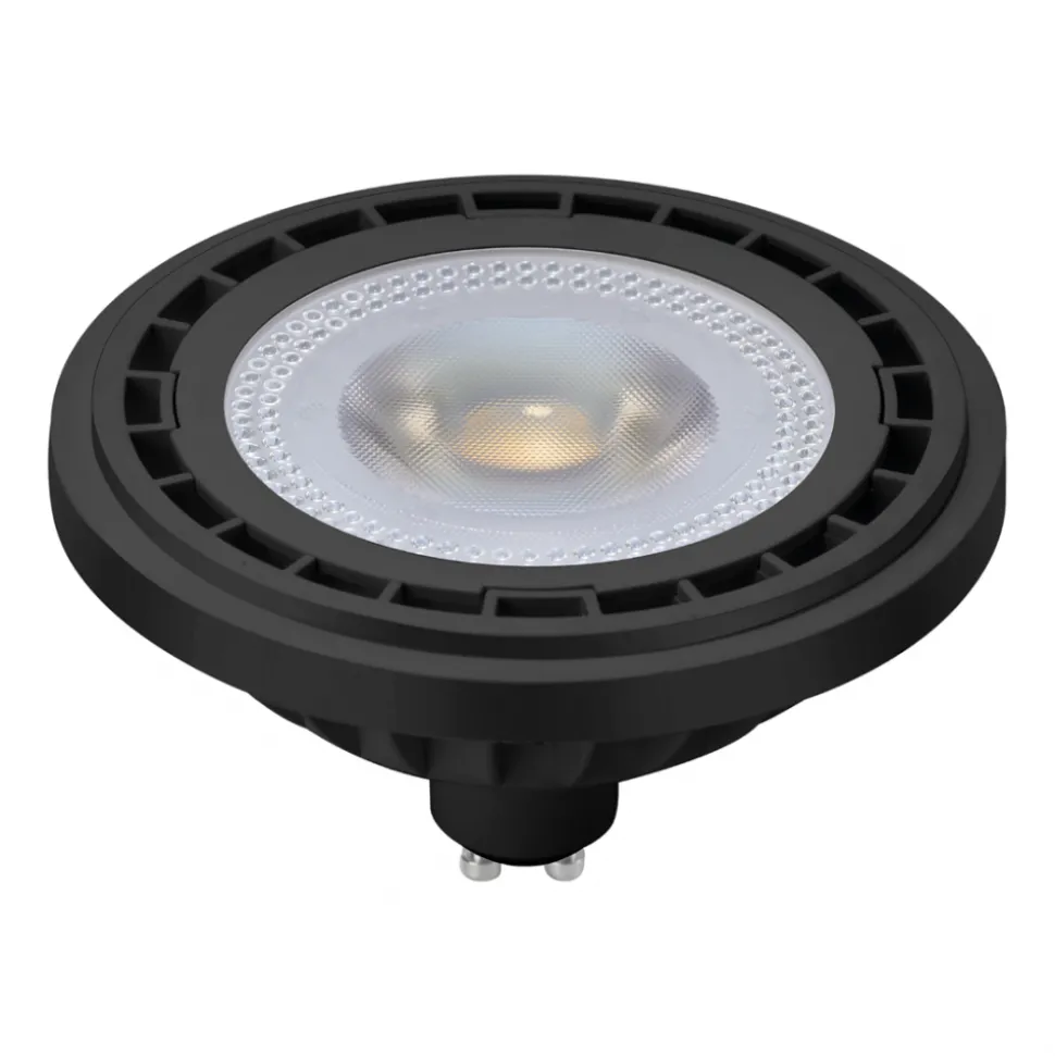 Żarówka LED Czarny 10W AR111 GU10 Neutralna 4000K