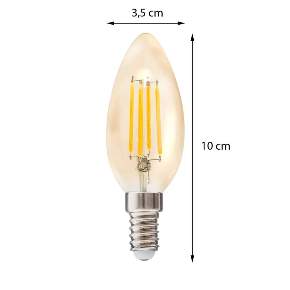 Żarówka LED Flame Straight 4,2W E14
