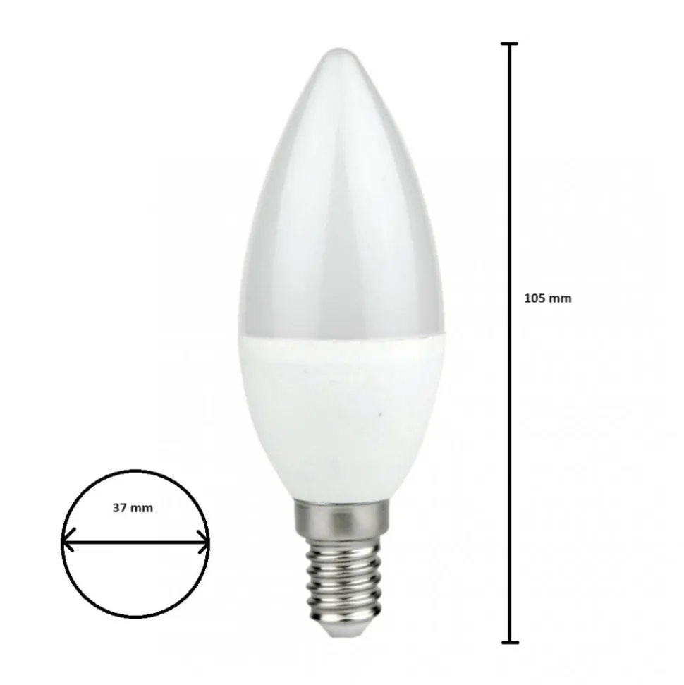 Żarówka LED 7W E14 C37 Świeczka