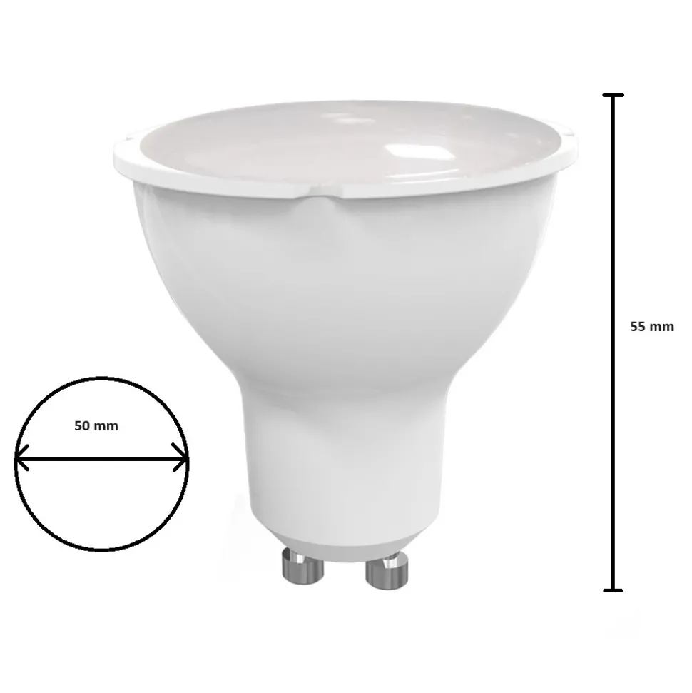 ŻARÓWKA LED 5W GU10 Neutralna 4000K