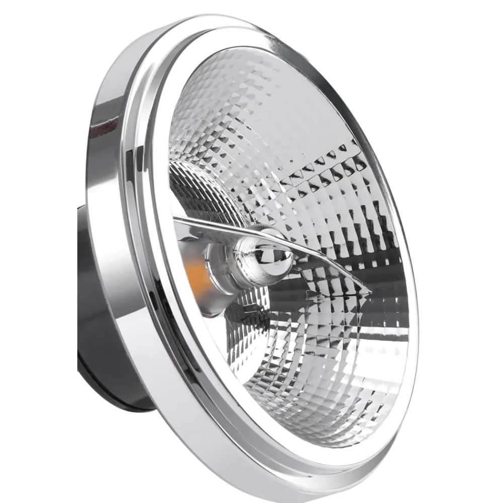 ŻARÓWKA AR111 GU10 Czarna z odbłyśnikiem 10,5W Neutralny 4000K * Eko-light Hot