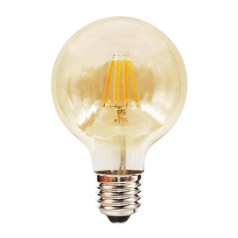 Żarówka Filamentowa LED 6W G80 E27 2700K * Eko-light Best
