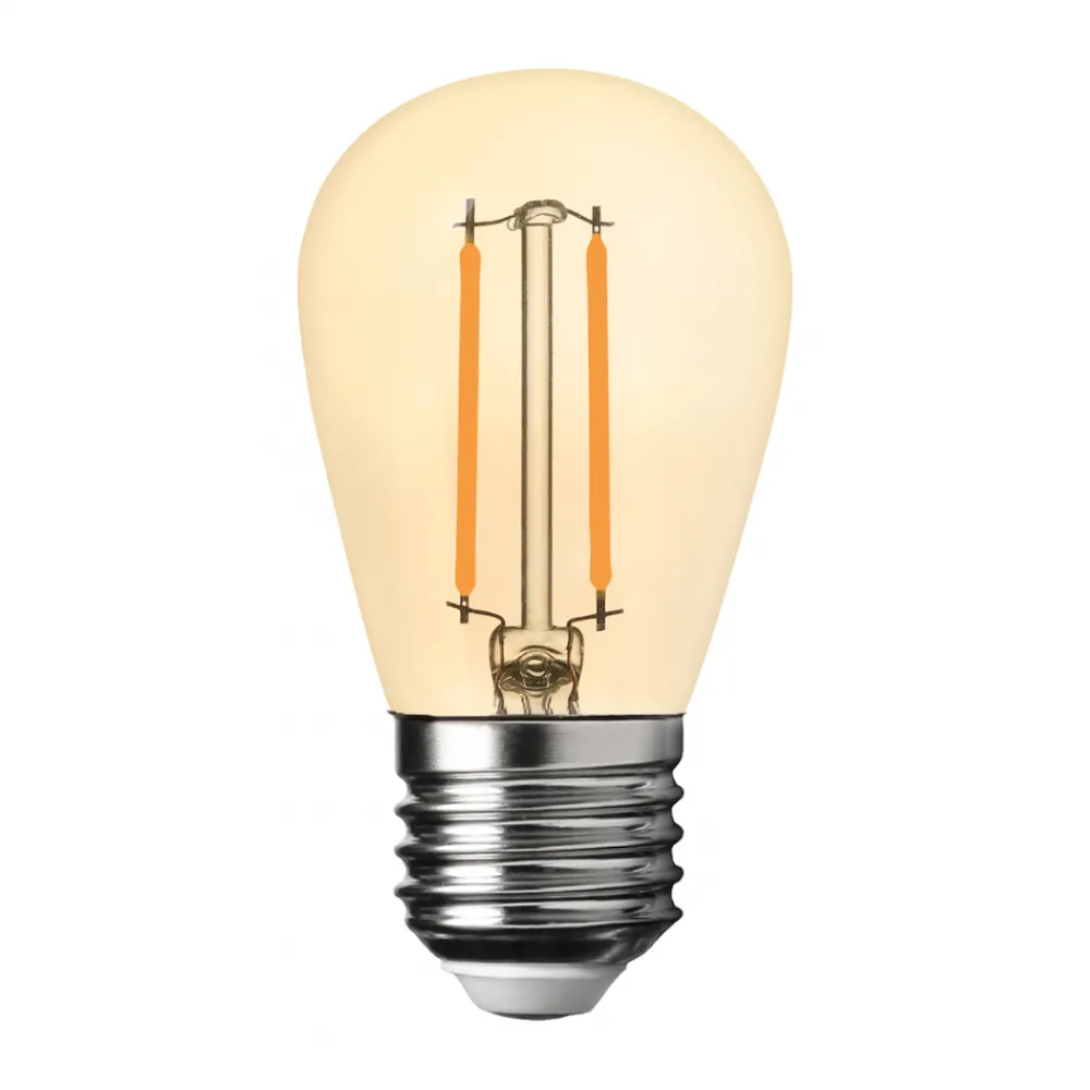 Żarówka Filamentowa LED 1W ST45 E27 2700K 70lm * Eko-light Best