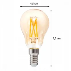 Żarówka LED Amber Straight 4,2W E14 * Atmosphera Clearance