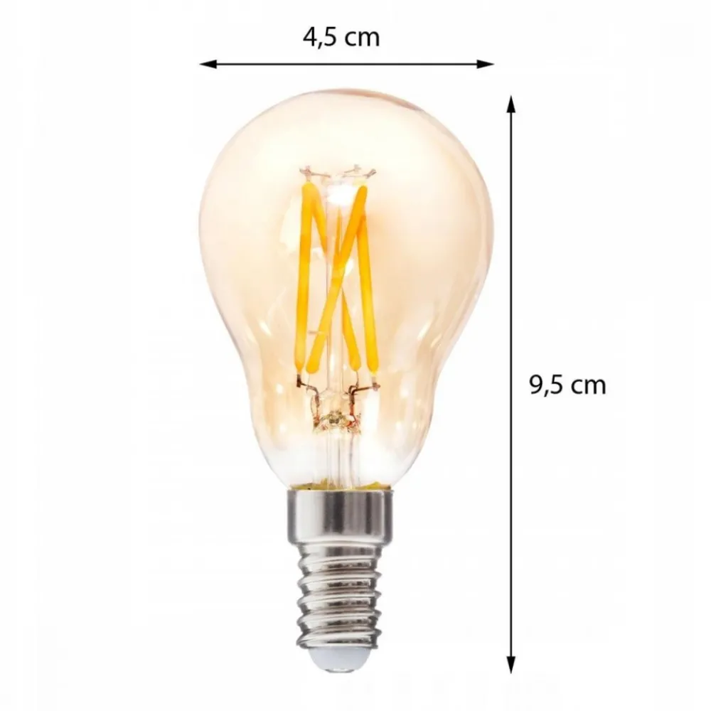 Żarówka LED Amber Straight 4,2W E14 * Atmosphera Clearance