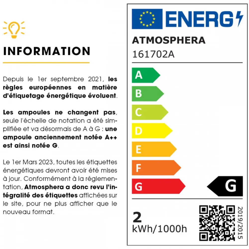 Żarówka LED Tear Twisted 4,9W E27 * Atmosphera Sale