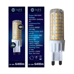 Żarówka LED 7W G9 Neutralna 4000K * Eko-light Best
