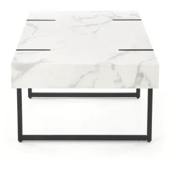 Ława Blanca White Marble 110x60 cm