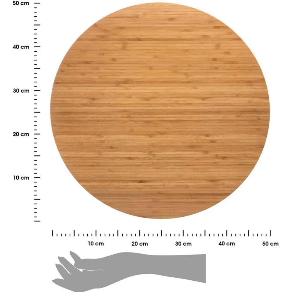 Bambusowa deska obrotowa 50 cm * Secret de Gourmet Sale