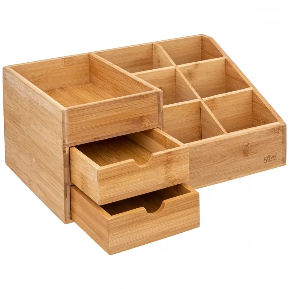 Bambusowy organizer z szufladami Natureo * 5five Simply Smart Best