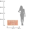 Bawełniany dywanik 45x90cm łososiowy Chiara * TENDANCE Hot