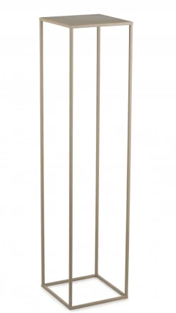 Beżowy kwietnik stojący 100 cm