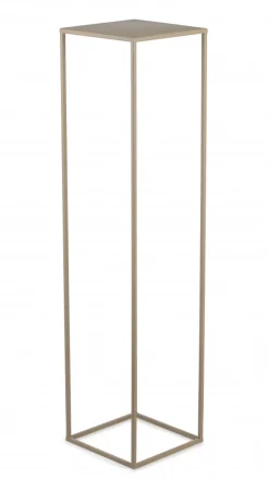 Beżowy kwietnik stojący 100 cm