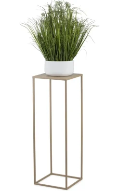 Beżowy kwietnik stojący 70 cm
