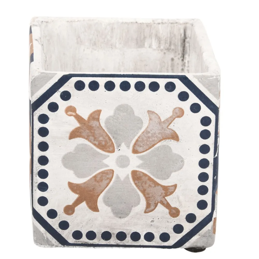 Betonowa doniczka Azulejos 13cm * Esschert Design New