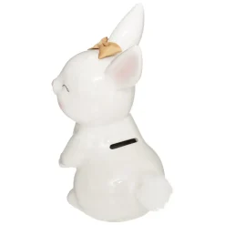 Biała skarbonka Rabbit