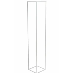 Biały nowoczesny kwietnik stojący 130 cm LOFT