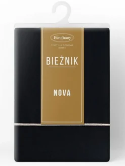 Bieżnik DORITA 40x180 cm czarny
