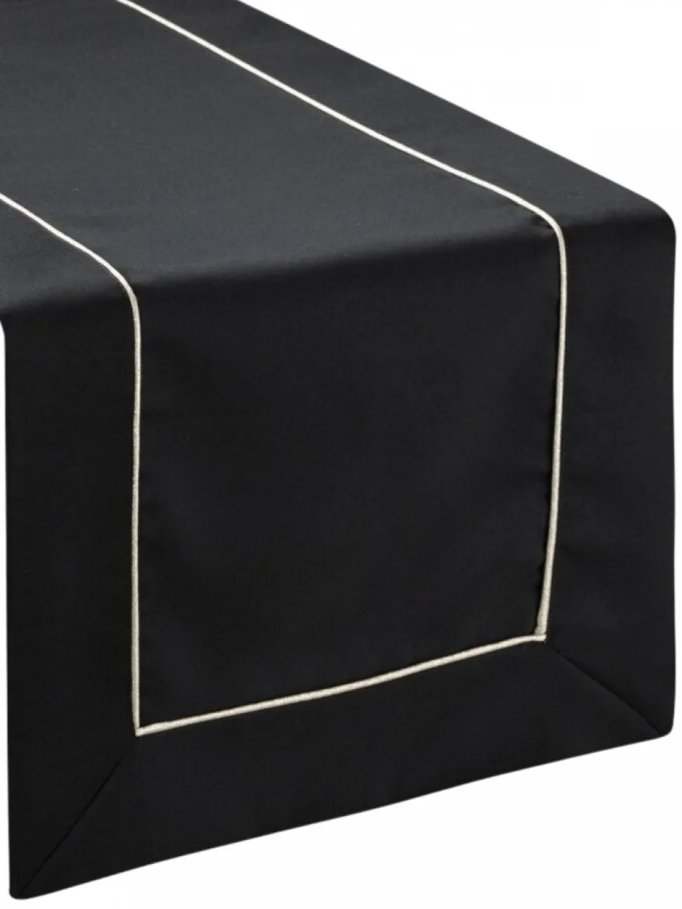 Bieżnik DORITA 40x180 cm czarny