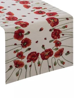 Bieżnik gobelinowy 1064/NAT 40x100 cm maki