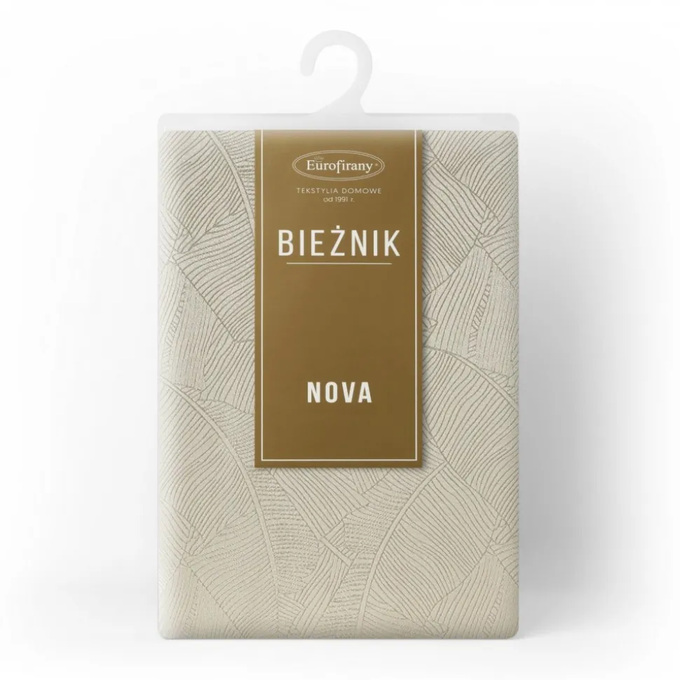 Bieżnik ISLA 40x140 cm kremowy
