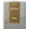 Bieżnik Isla 40x140 cm srebrny