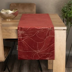 Bieżnik velvetowy BLINK 18 35x220 cm ceglasty