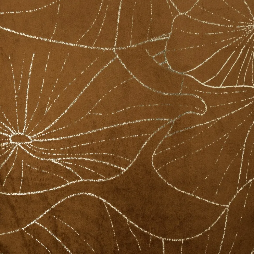 Bieżnik velvetowy BLINK 18 35x180 cm brązowy