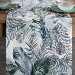 Bieżnik welwetowy DAVOS2 40x140 cm zielony