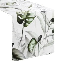 Bieżnik welwetowy Ellen 40x140 cm kwiaty