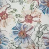 Bieżnik FLORE 7 40x140 cm biały kwiaty * EUROFIRANY B.B. Choczyńscy Sp.J. Online