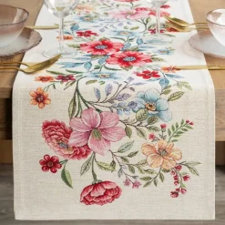 Bieżnik gobelinowy 1413/NAT 40x100 cm kwiaty * EUROFIRANY B.B. Choczyńscy Sp.J. Discount