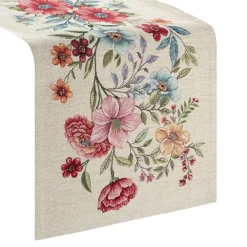 Bieżnik gobelinowy 1413/NAT 40x100 cm kwiaty * EUROFIRANY B.B. Choczyńscy Sp.J. Discount