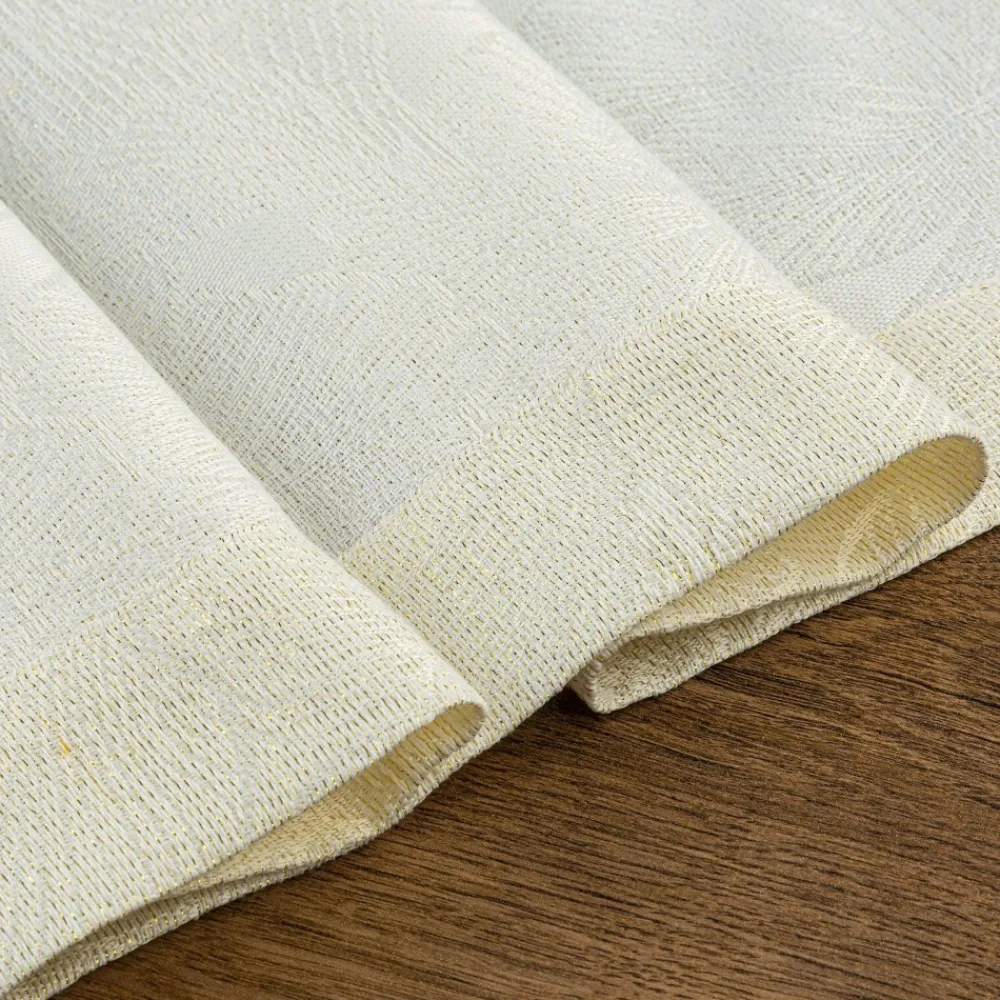 Bieżnik LILIAN 40x200 cm kremowy liście * EUROFIRANY B.B. Choczyńscy Sp.J. Clearance