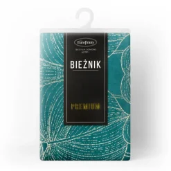 Bieżnik velvetowy BLINK 16 35x220 cm ciemnoturkusowy * EUROFIRANY B.B. Choczyńscy Sp.J. Clearance