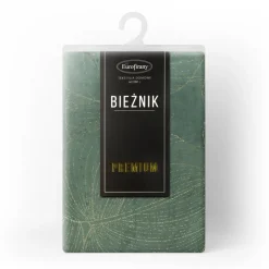 Bieżnik velvetowy BLINK 16 35x140 cm ciemnomiętowy * EUROFIRANY B.B. Choczyńscy Sp.J. Outlet