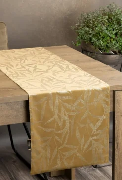 Bieżnik velvetowy BLINK 15 35x180 cm miodowy * EUROFIRANY B.B. Choczyńscy Sp.J. Outlet