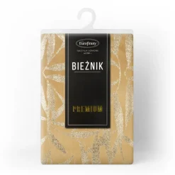 Bieżnik velvetowy BLINK 15 35x180 cm miodowy * EUROFIRANY B.B. Choczyńscy Sp.J. Outlet