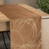 Bieżnik welwetowy BLINK 12 35x180 cm brązowy * EUROFIRANY B.B. Choczyńscy Sp.J. Outlet