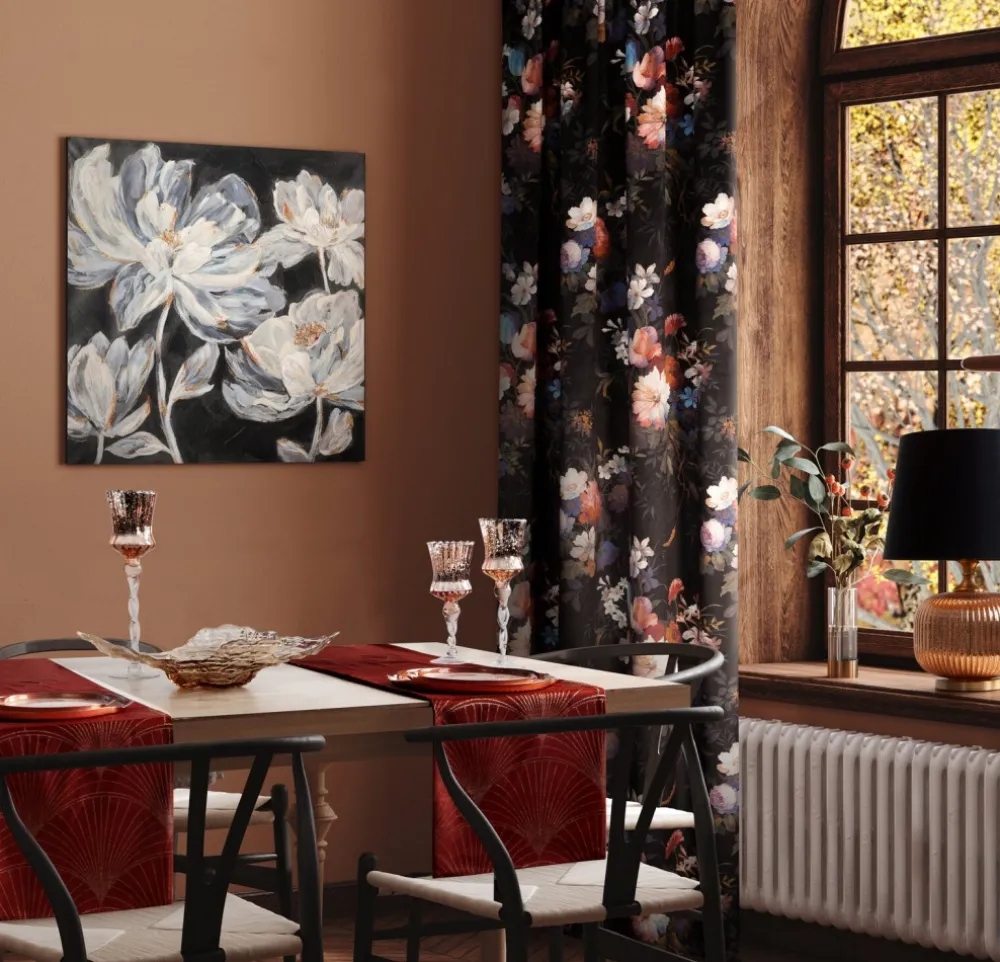 Bieżnik welwetowy BLINK 14 35x220 cm ceglasty * EUROFIRANY B.B. Choczyńscy Sp.J. Online