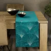 Bieżnik welwetowy BLINK 14 35x180 cm ciemnoturkusowy * EUROFIRANY B.B. Choczyńscy Sp.J. Outlet