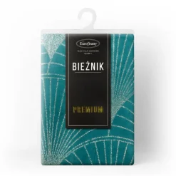 Bieżnik welwetowy BLINK 14 35x180 cm ciemnoturkusowy * EUROFIRANY B.B. Choczyńscy Sp.J. Outlet
