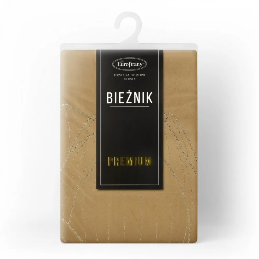 Bieżnik welwetowy BLINK 12 35x140 cm złoty * EUROFIRANY B.B. Choczyńscy Sp.J. Online