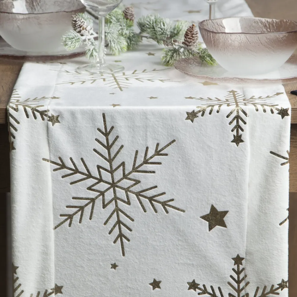 Bieżnik świąteczny 13B 40x140 cm biały * EUROFIRANY B.B. Choczyńscy Sp.J. Clearance