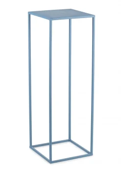 Błękitny kwietnik stojący 70 cm * HowHomely Best