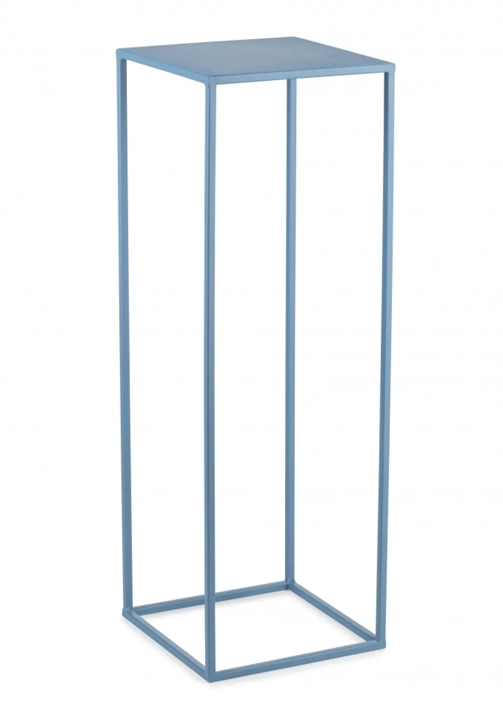 Błękitny kwietnik stojący 70 cm * HowHomely Best