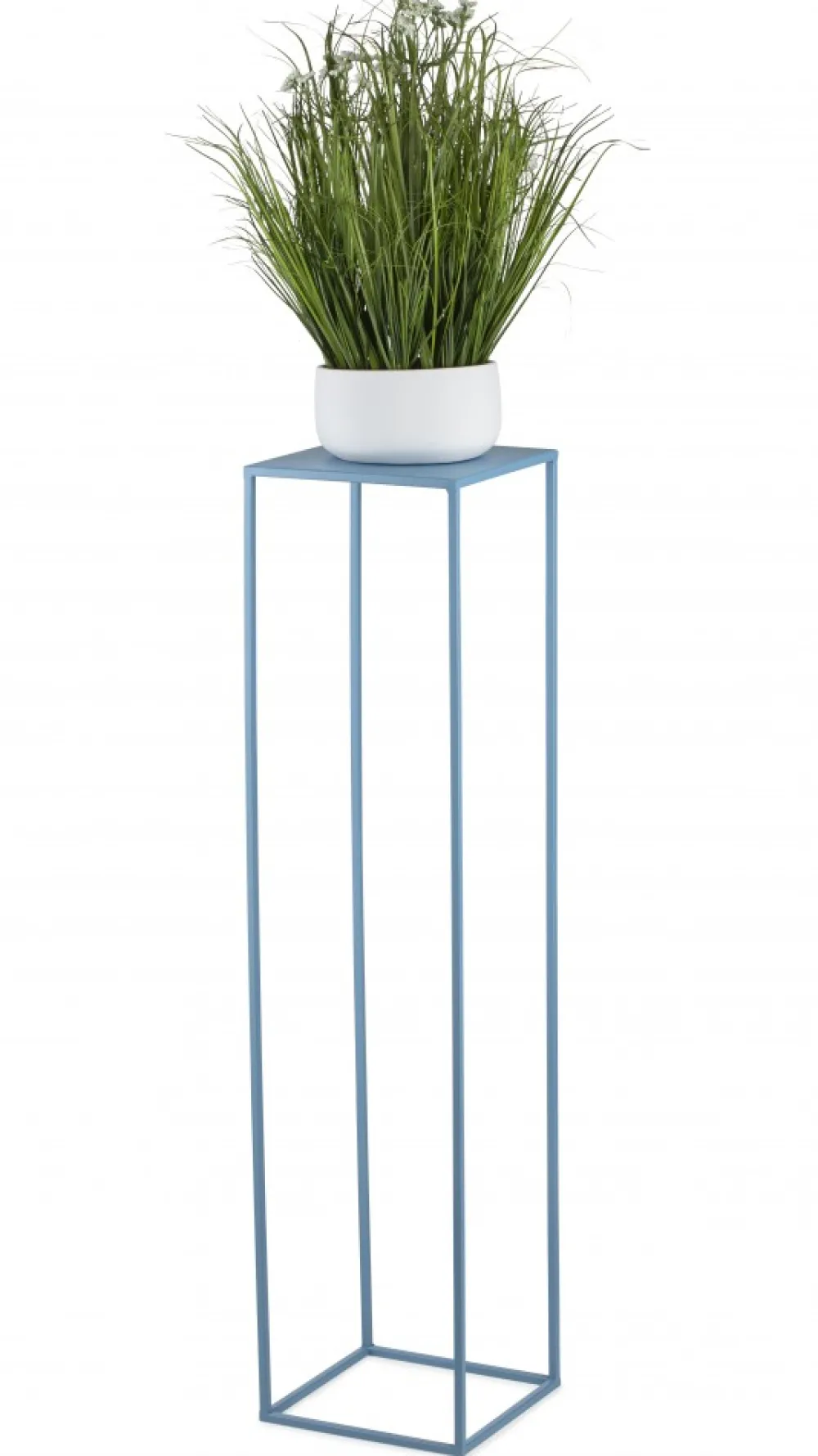 Błękitny kwietnik stojący 100 cm * HowHomely Online