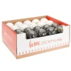 Bombki choinkowe Glamour 8 cm 40 szt