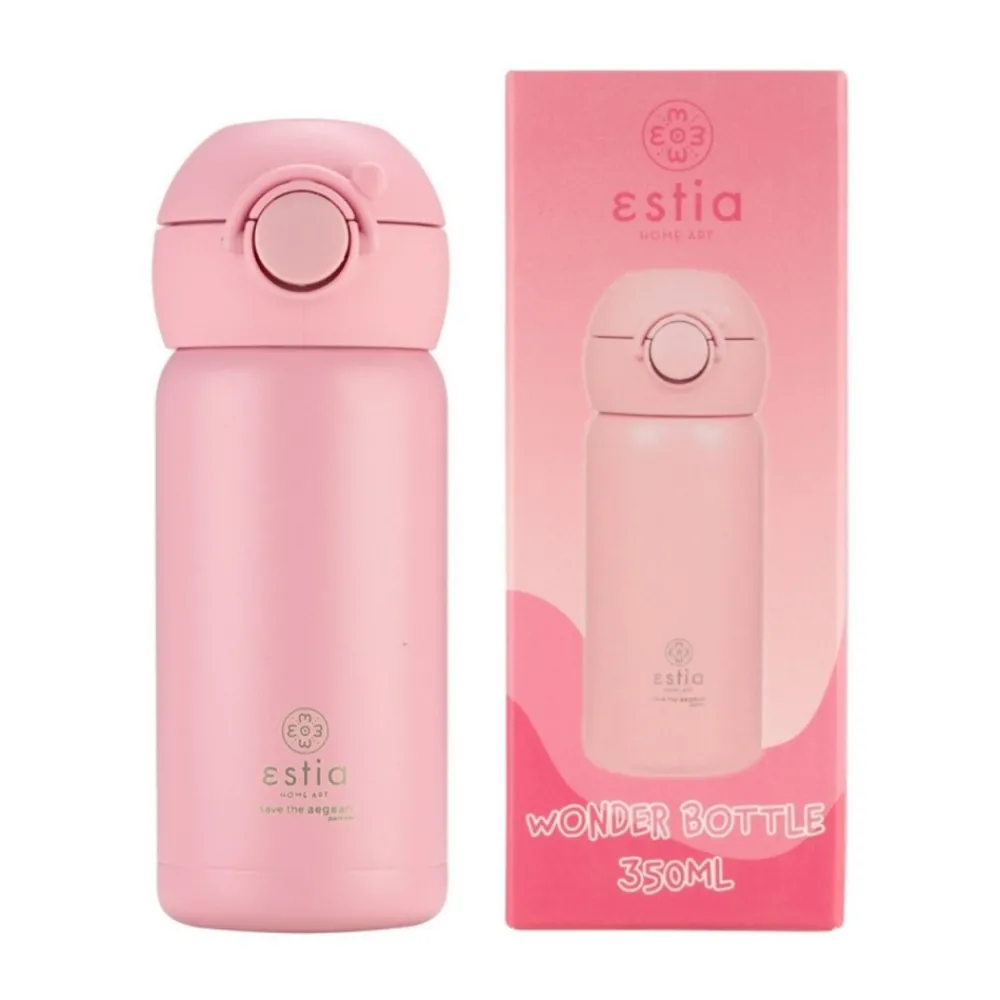 Butelka termiczna dla dzieci 350 ml róż Candy Pink * Estia Outlet